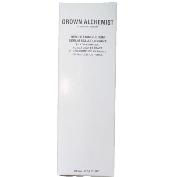 New In Box GROWN ALCHEMIST Brightening Serum 0.84 OZ 0.25ml - Picture 1 of 5